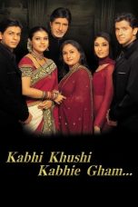 Movie poster: Kabhi Khushi Kabhie Gham 2001