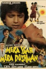 Movie poster: Mera Yaar Mera Dushman 1987